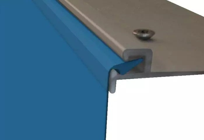 Aluminium Einhängeprofil für Poolfolien