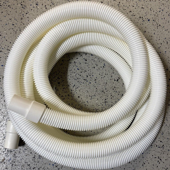 Schwimmbadschlauch weiß Ø 38 mm, 7,5 m, stärkeres Material
