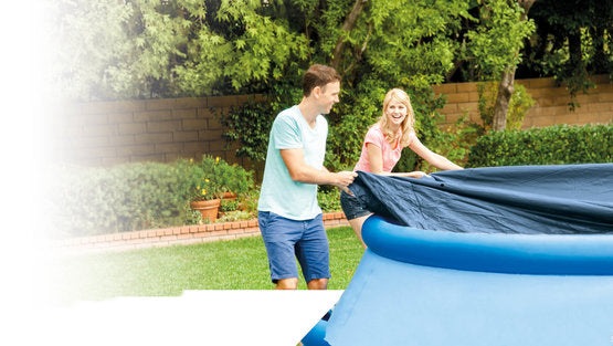 Intex Abdeckplane für Oval Frame Pool 549x305x107 cm