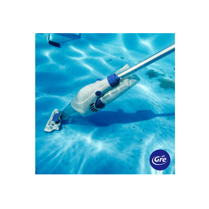 Gre Electric Vac Akku-Elektroreiniger – Reinigung der Wasserlinie mit dem Akku-Elektrosauger