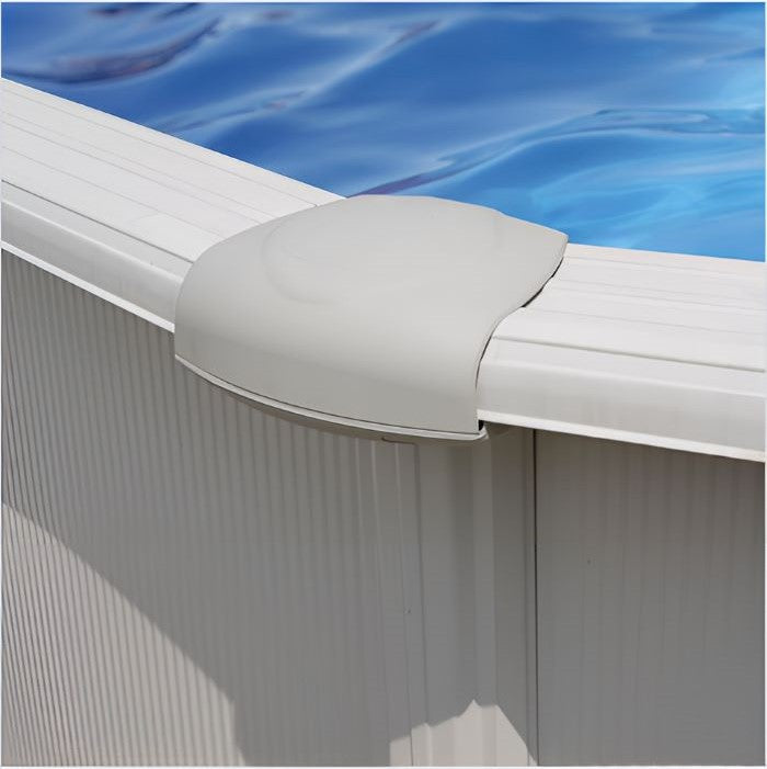 Gre Stahlwandpool Fidji 500x300x120 cm – breiter Handlauf mit Schutzabdeckung