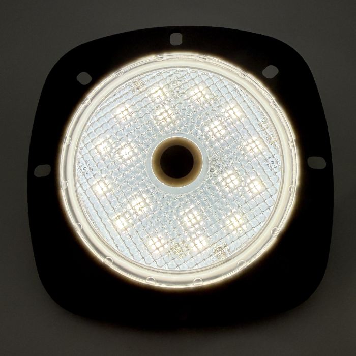 Seamaid LED-Scheinwerfer, mit Magnet, Kunststoff weiss/anthrazit, LED weiß/RGB