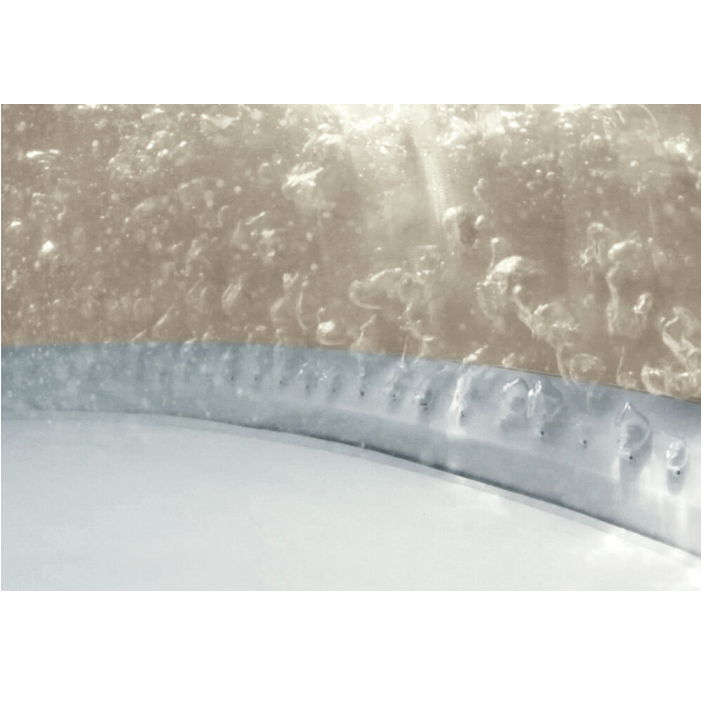 Intex Whirlpool PureSpa Chevron Deluxe Square, ⧄ 211x71 cm, mit Salzwasser- & Kalkschutzsystem
