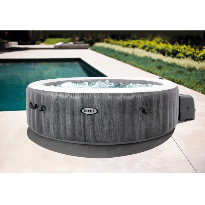 Intex Whirlpool PureSpa Greywood Deluxe, Ø 216x71 cm