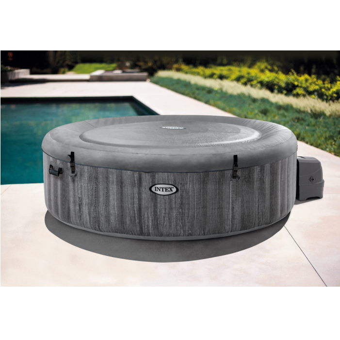 Intex Whirlpool PureSpa Greywood Deluxe, Ø 216x71 cm