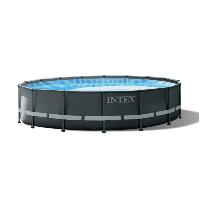 Intex Frame Pool Ultra Rondo XTR Ø 488x122 cm, inkl. 9,2 m³ SX3200 Sandfilteranlage