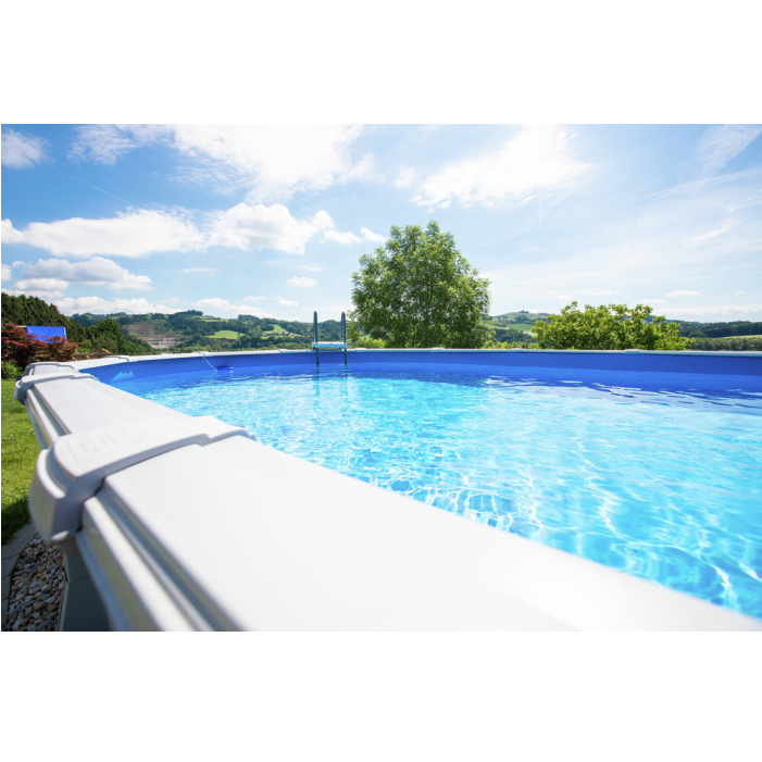 Steinbach Stahlwandpool Grande oval 610x366x135 cm