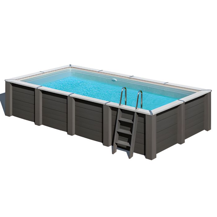 Gre Composite/WPC rechteckig 595x315x126 cm, NEU