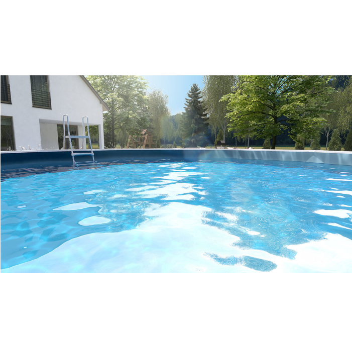Steinbach Stahlwandpool Nuovo de Luxe II 460x120, weiß