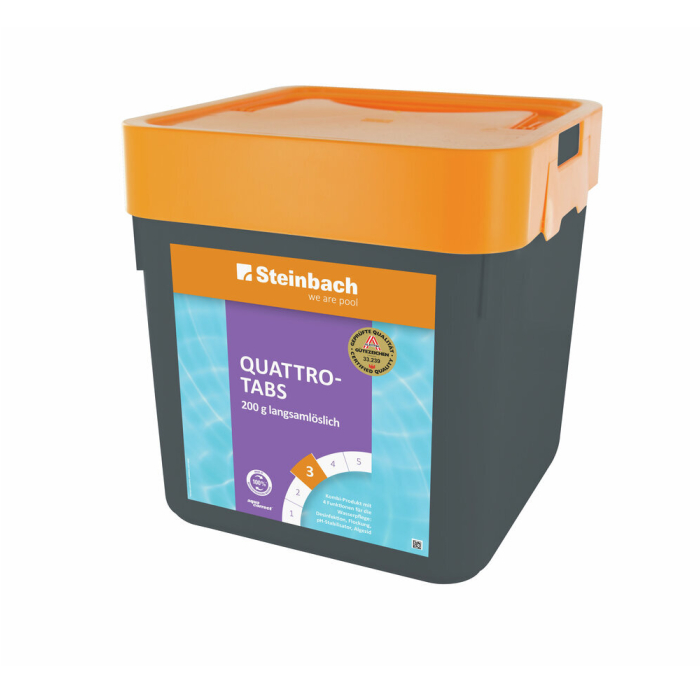Steinbach Quattrotabs 200 g organisch, 1 kg, 5 kg