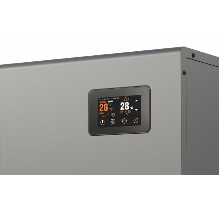 Steinbach Wärmepumpe Silent 5 – Touch-Display Bedienfeld
