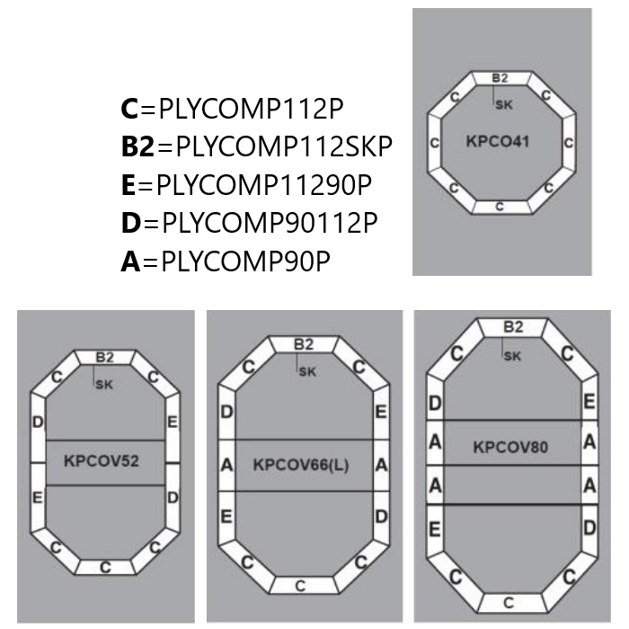 Gre Handlauf für Composite Pools rund und oval