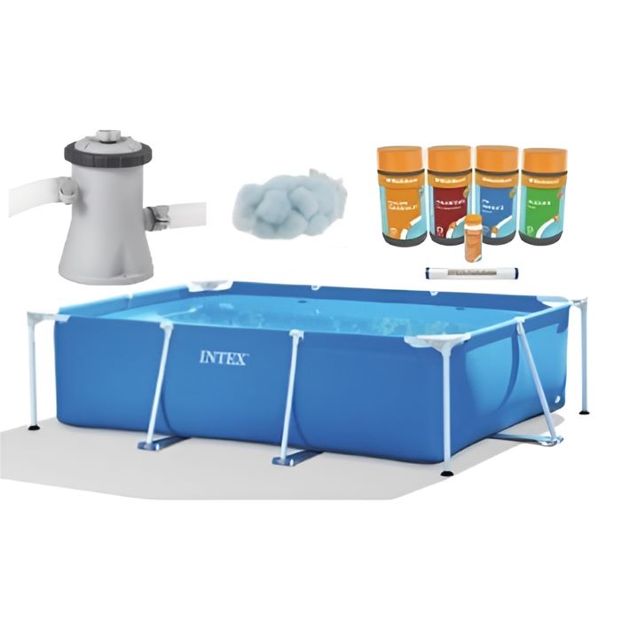 Intex Frame Pool Family 220x150x60 cm, Komplettset