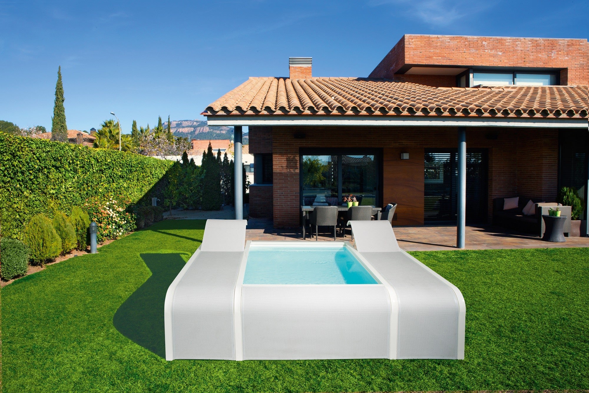 Mariposa Butterfly Pool inkl. Bodensauger
