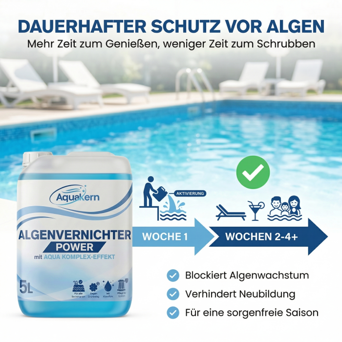 Aquakern Algenvernichter Power, 5 l