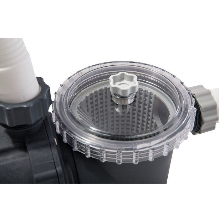 Vorfilter mit transparentem Deckel und Entlüftungsschrauben SX3200 Sandfilteranlage