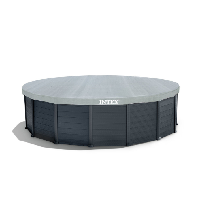 Intex Frame Pool Graphit Ø 478x124 cm