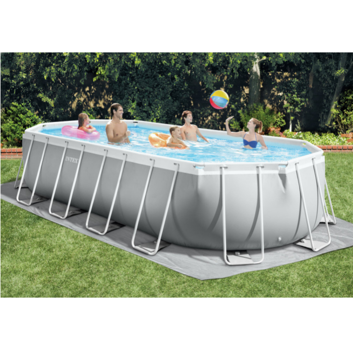 Intex Frame Pool Prism Oval 610x305x122 cm