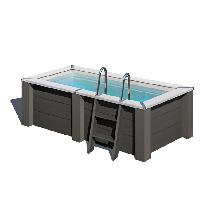 Gre Composite/WPC rechteckig 315x175x96 cm, NEU