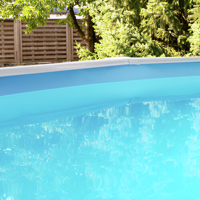 Steinbach Stahlwandpool Nuovo de Luxe II 360x120, weiß