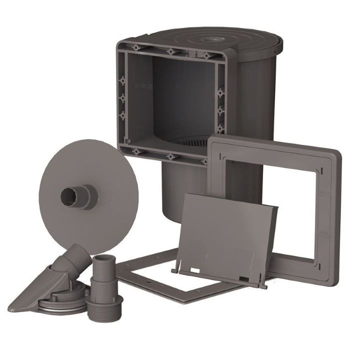 Gre Stahlwandpool Anthracite 460x132 cm