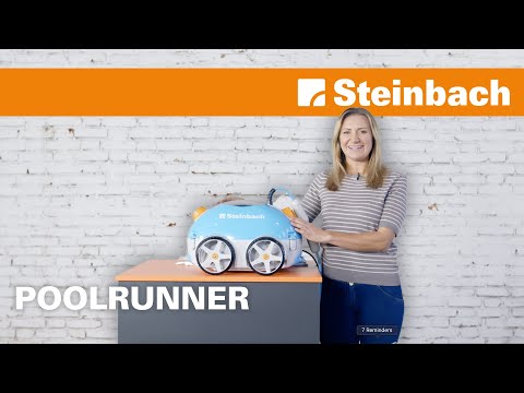 Steinbach Poolrunner – vollautomatischer Bodensauger für Pools bis 32 m² - Erklärvideo