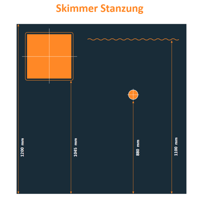 Steinbach Stahlwandpool Nuovo de Luxe oval 730x366x120 cm